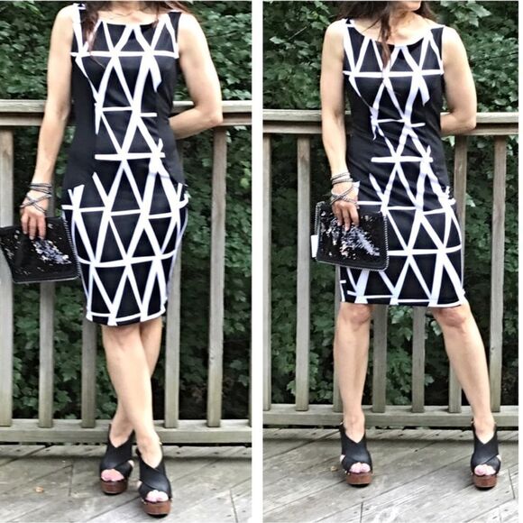 Black and white dress   - Picture 1 of 4